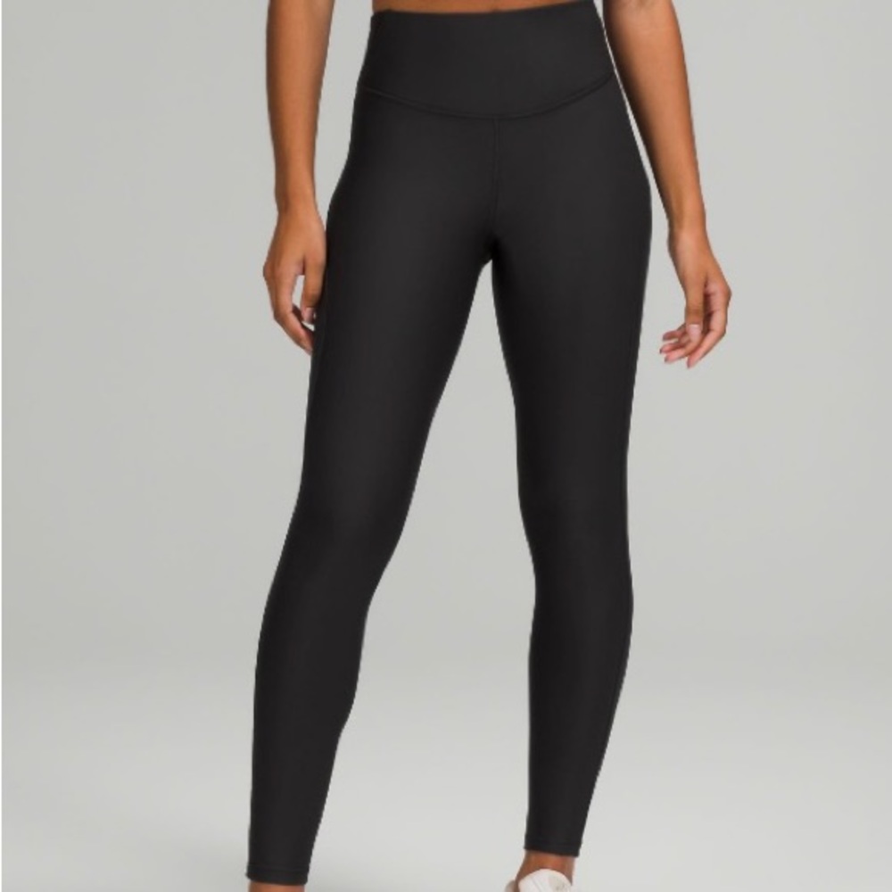 Lululemon base pace fleece leggings high rise 28”